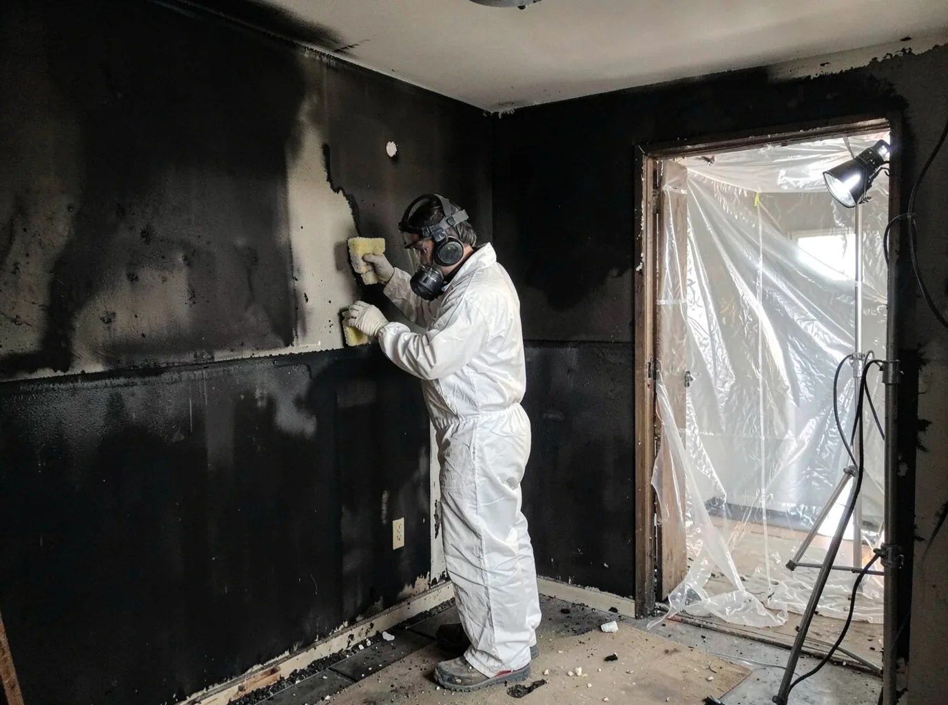 Fire Damage Restoration company in Leslie, MI